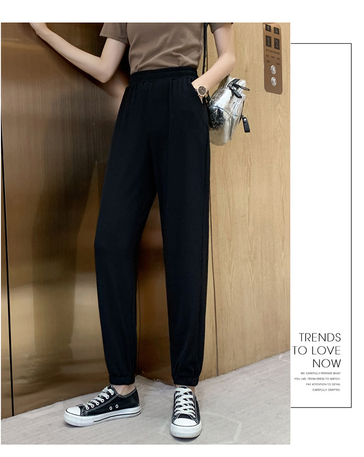 Pantalon léger femme en coton - Ref 3430172 Image 26