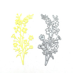 Scrapbooking DIY cutting dies, carbon steel dies, floral die, bellflower die