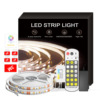 led Two color lamp belt 5050 Lights with suit Bare board is not waterproof 12V Dimming Light belt Each M60 Light