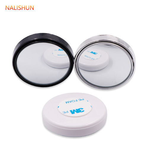 Wide-angle reversing mirror, car rearview mirror, small round mirror, blind spot 360-degree car reflector, auxiliary mirror, blind spot mirror