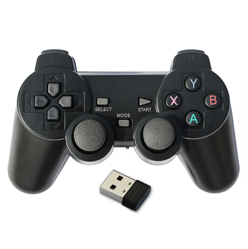 Cross-border explosion USB 2.4G Single Android One game Handle PC host Bluetooth shock controller