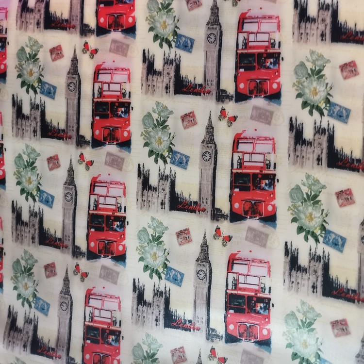 The color-printed series is in large stock and sold directly by the factory. It is a hot-selling outer packaging fabric for bags, cosmetic bags, handbags, etc detail image 6