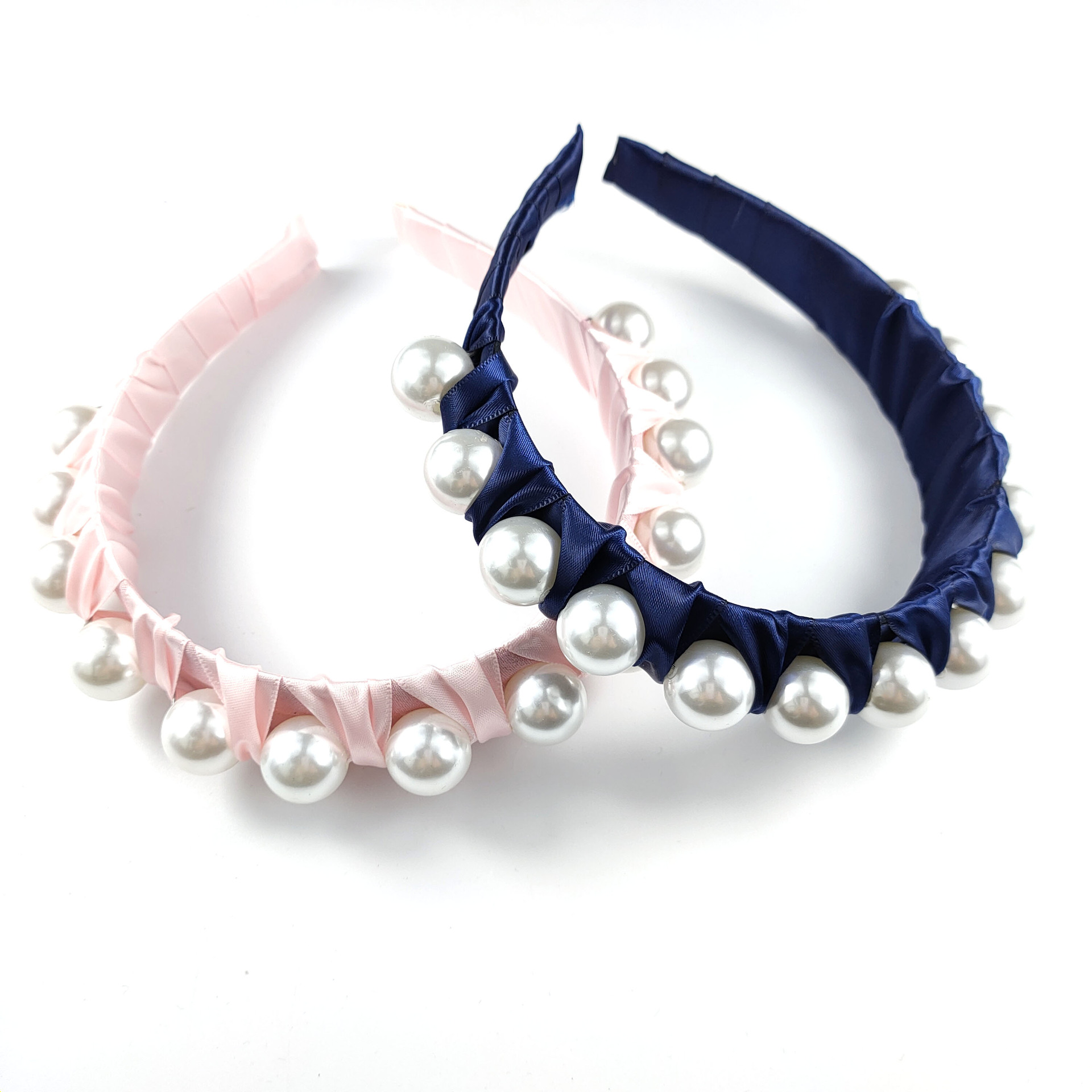 New Hot Sale Pearlheadband Hand-wound High-end Pressure Card Explosion Headband Hair Accessories Ladies Wholesale Nihaojewelry display picture 10