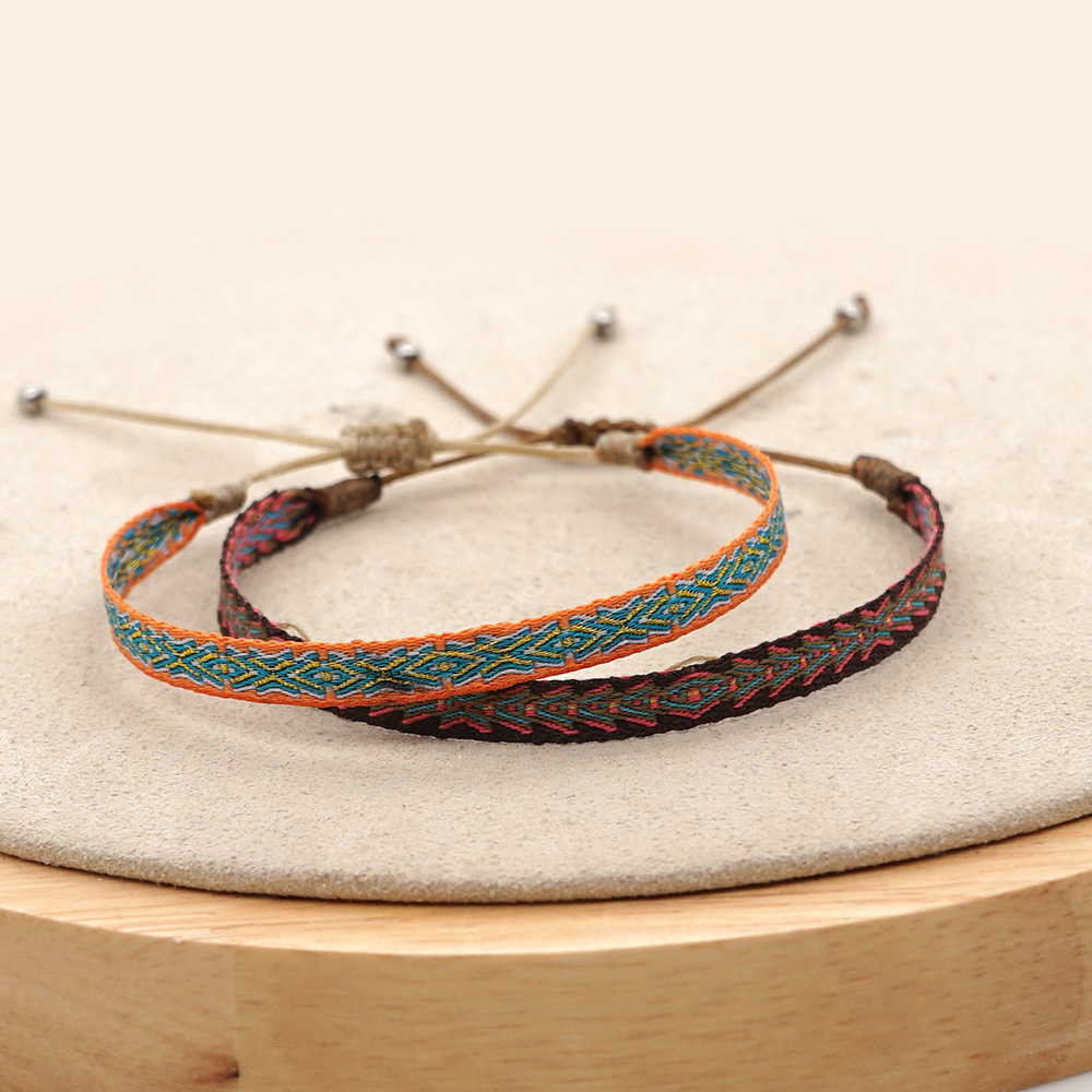 New Retro Ethnic Style Accessories Bohemia Style Bracelet Friendship Rope Wholesale Nihaojewelry display picture 11