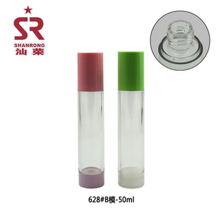厂家 50ml AS 化妆品真空瓶 按压乳液瓶空瓶
