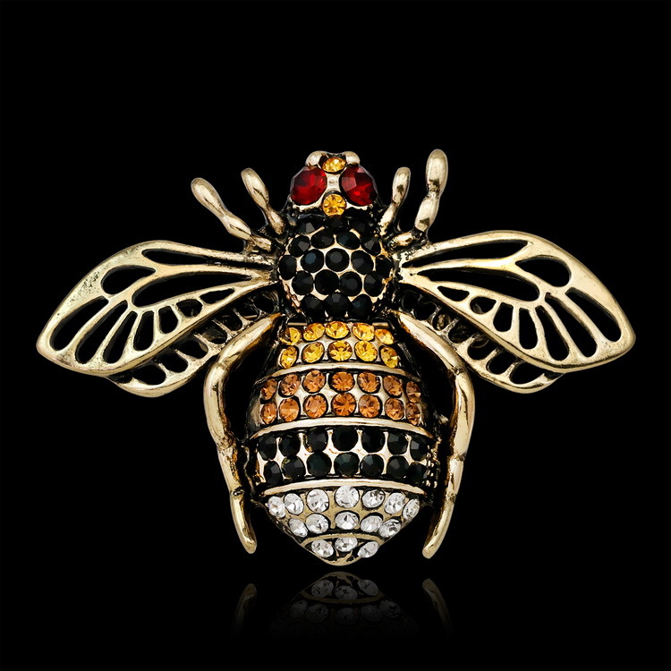 20g Weight Rhinestones Inlay Material Brooches Classification Alloy Material Animal Pattern Plating Craft Fashion Pin Animal Alloy Plating Rhinestones Unisex Brooches 25