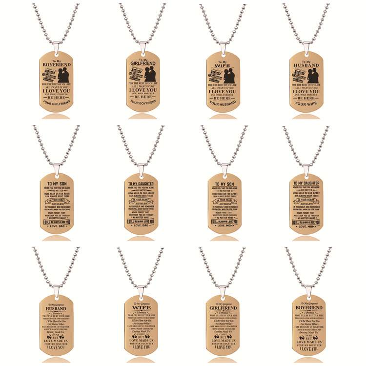 项链 金色 W00025-W00036