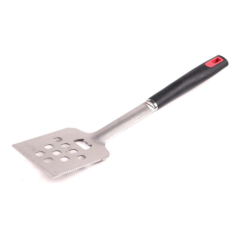 Directo de fábrica de acero inoxidable PP mango parrilla traje de 3 piezas herramienta suministros combinación traje barbacoa parrilla