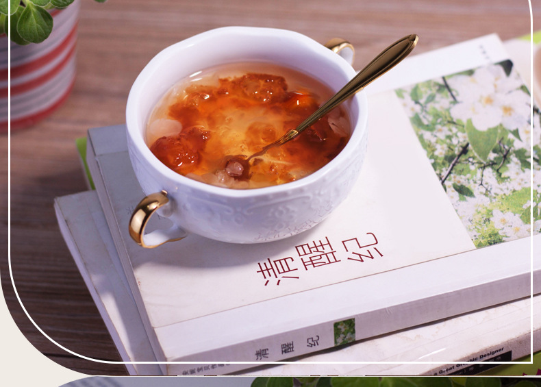 Peach Gum Snow Swallow and Soap Nut Rice Combo 370g Traditional Chinese Herbal Soup Pack key features