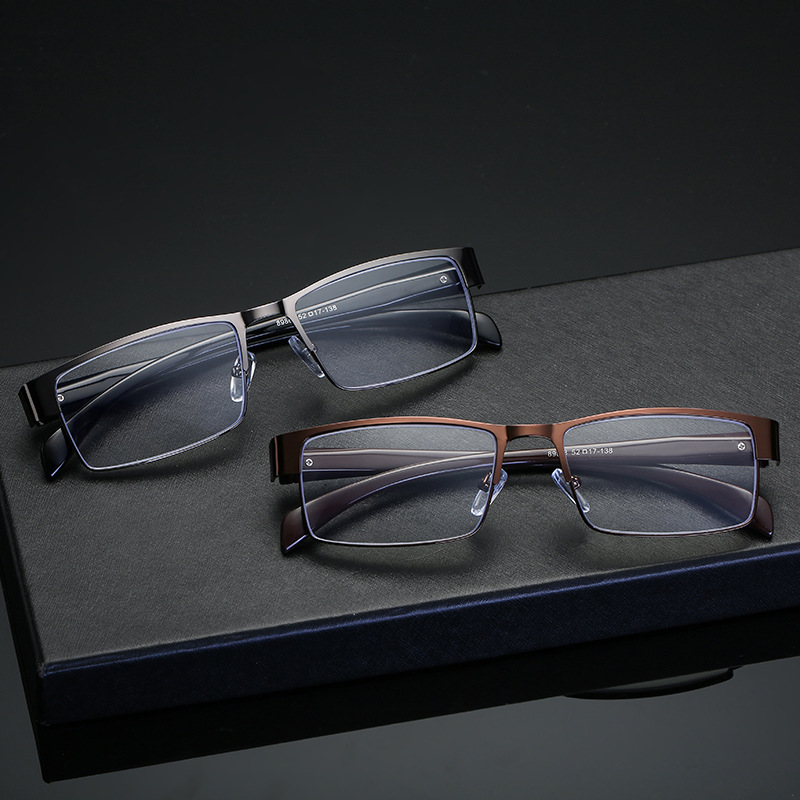 2020 New Fashion Metal Anti-Blue Light Reading Glasses for Men and…