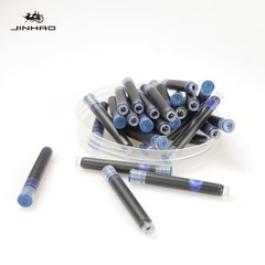 Refillable colored ink cartridges for pens with 3.4/2.6 caliber ink sacs, wholesale