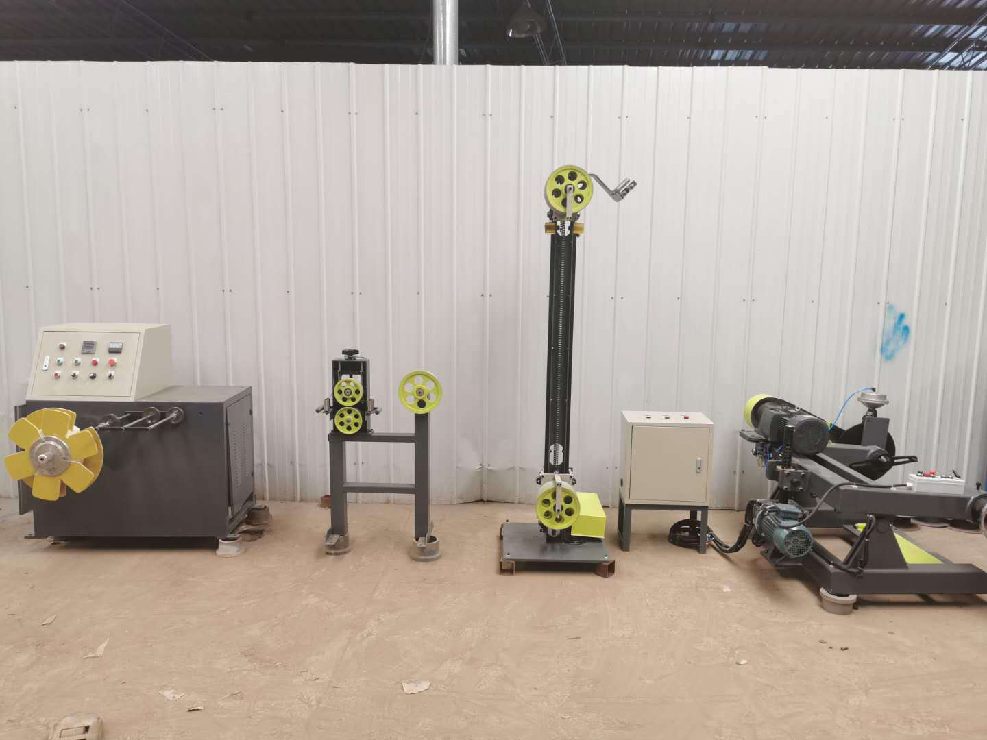 主动成圈机价格优惠  主动放线成圈机厂家直销  主动放料架