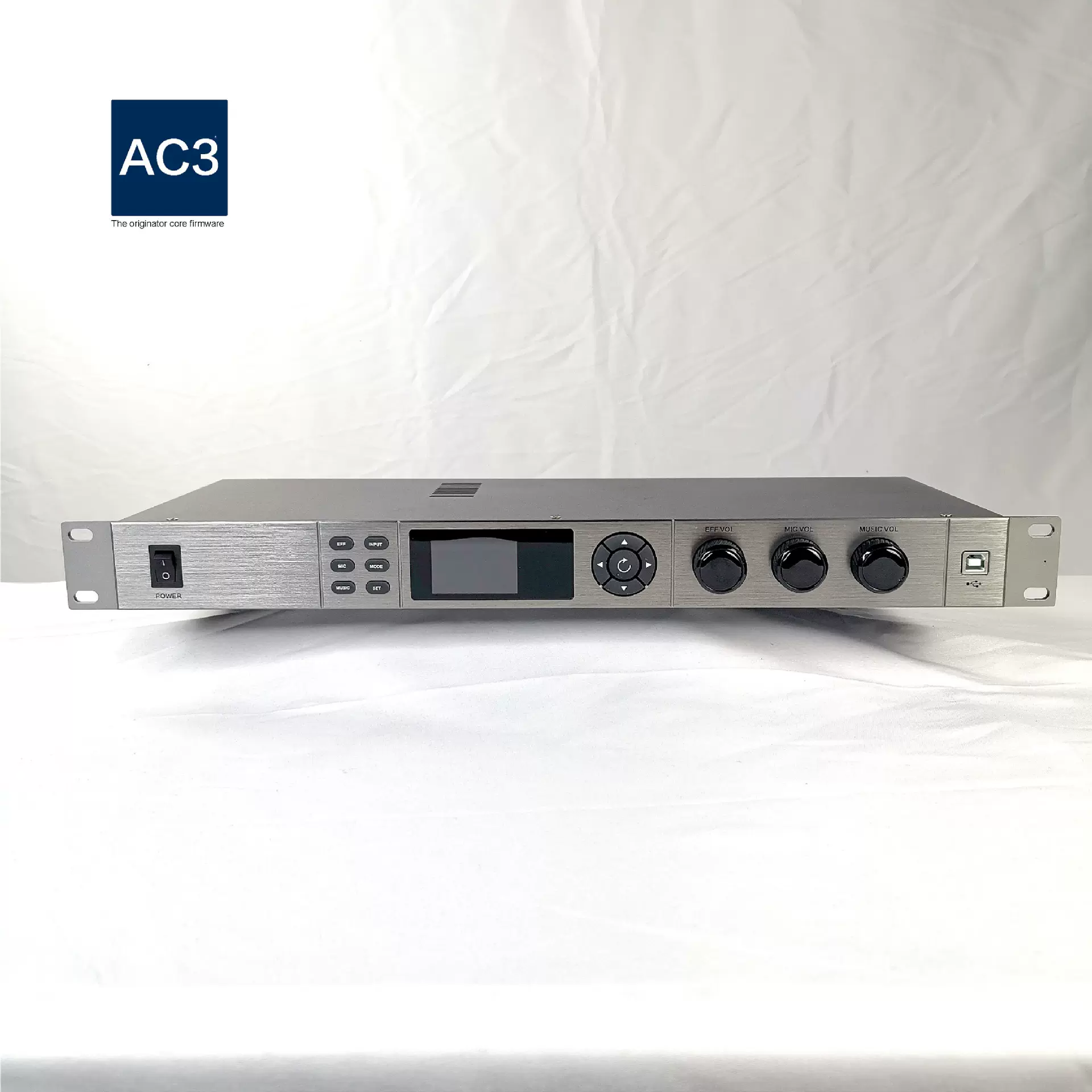 KX-6A前级效果器KTV数字混响器卡拉OK专业防啸叫器DSP音频处理器