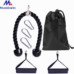 Arm rope seven-piece set fitness biceps pull rope press down training triceps pull rope men and women resistance band