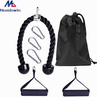 Rope, set for gym for training for men and women