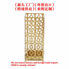 亚马逊热销铁艺家用雨伞架落地式放伞桶铁艺酒店置伞架雨伞沥水架