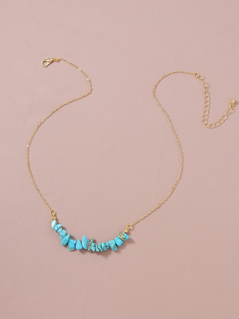 Hot Selling Fashion Jewelry Crushed Stone womenu0027s Necklace