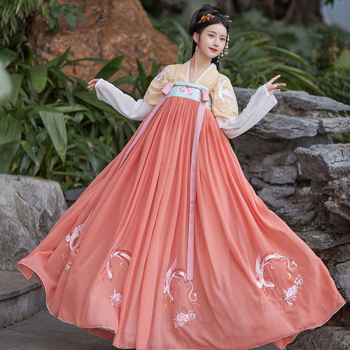 Women Chinese hanfu Women adult dress in Han Dynasty