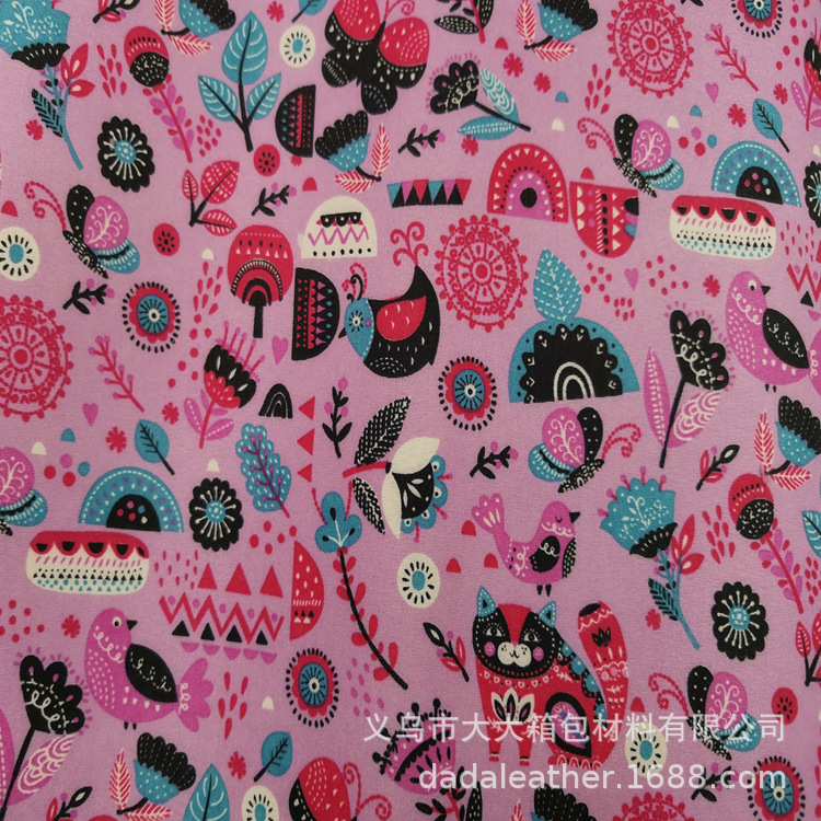 【 Minimum order quantity 】 Direct sales from the manufacturer of peach skin velvet printed cosmetic bags and eyeglass case materials, with large quantities in stock detail image 3