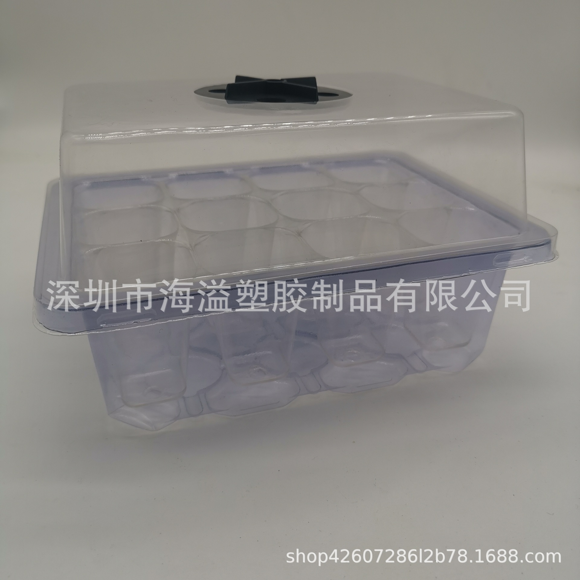 투명한 6 구멍 스위치 18.5*14.5*11CM