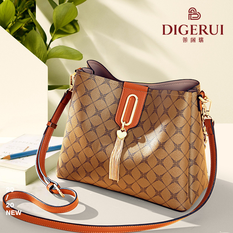 Bags For Women Fashiony Brand Crossbody Bucket Bag Shoulder Handbag Bags Niche Women's Bag8644