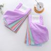 High density Coral Kerchief soft water uptake children towel kitchen Clean towels multi-function Dishcloth