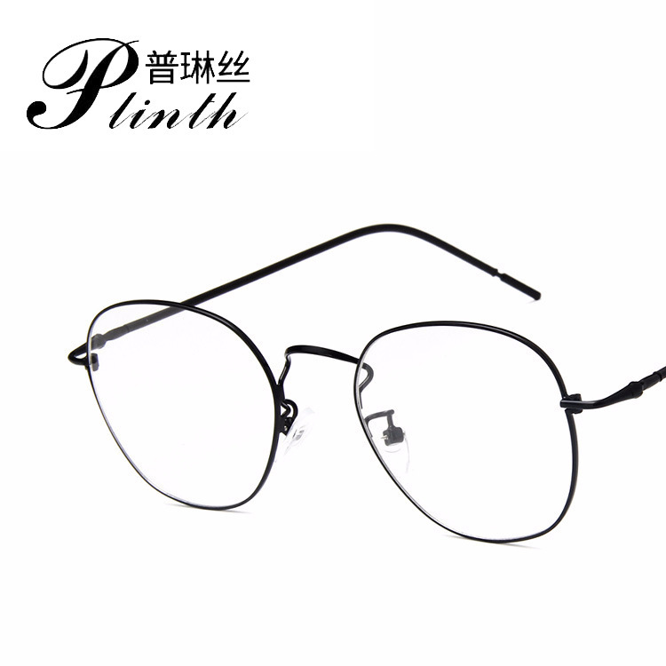 Round small frame spectacle frame 2020 New Retro ultra light flat lens fashion Korean version spectacle frame 9959 kickoff