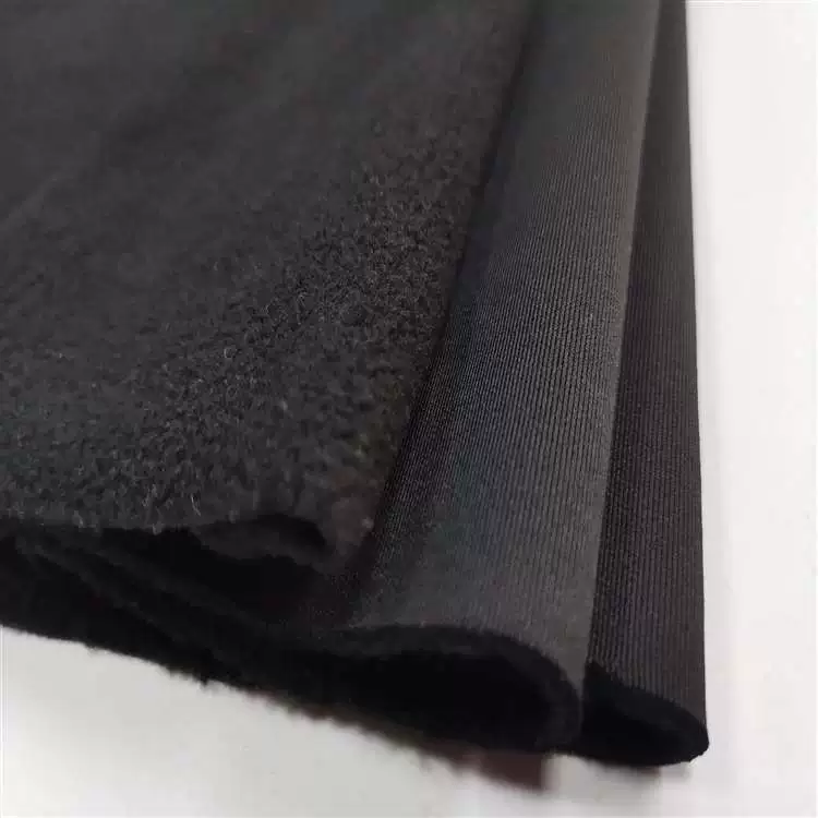 Elastic black keep warm gloves, 290 gram