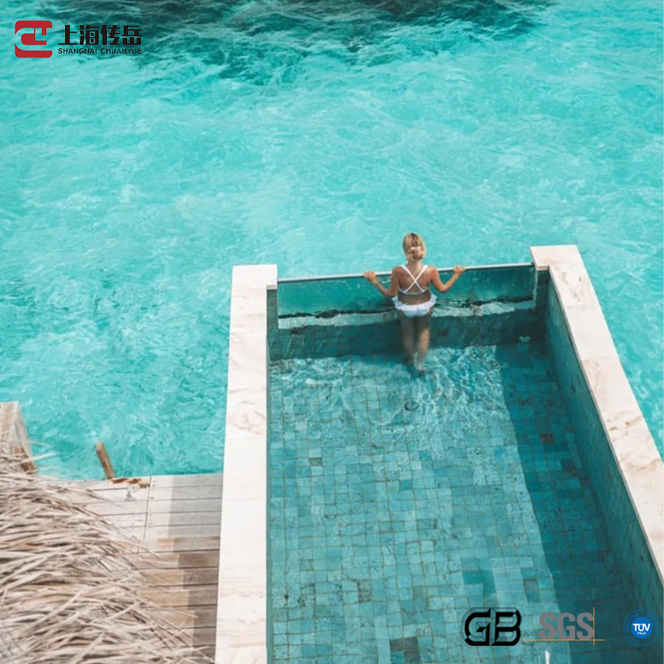 室外空中泳池 会所游泳池设备 设计安装 户外不泛黄亚克力