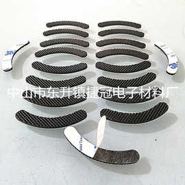 优惠供应防滑橡胶脚垫片 单面自粘橡胶垫  黑色网格橡胶防震脚垫