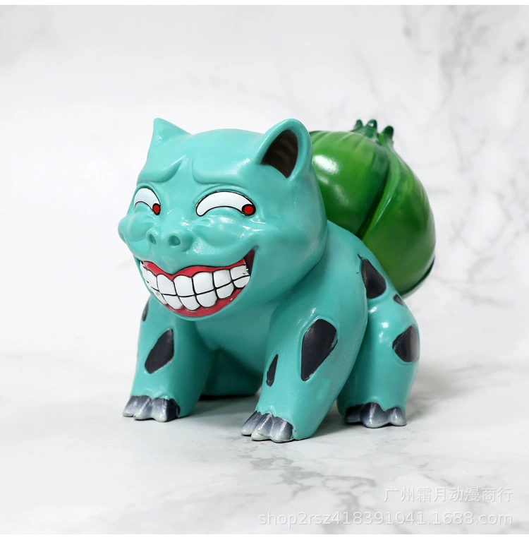 Плохой Pokémon большой незначительный Пикачу джини черепаха маленький огненный дракон Мияова семя автомобильная подвеска ручной запуск модели