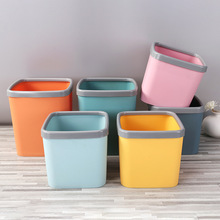 厂家方形家用桌面小垃圾桶茶几书房客厅无盖迷你杂物桶收纳盒批发