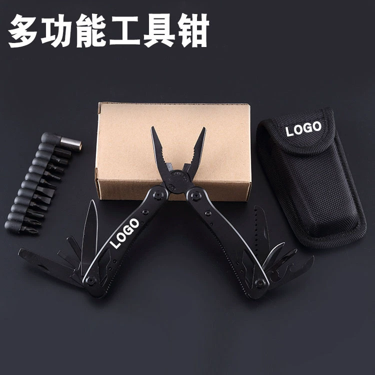 Многофункциональные плоскогубцы Комбинация QZ-017 инструмент нож открытый портативные остроконечные плоскогубцы складные плоскогубцы инструменты для кемпинга