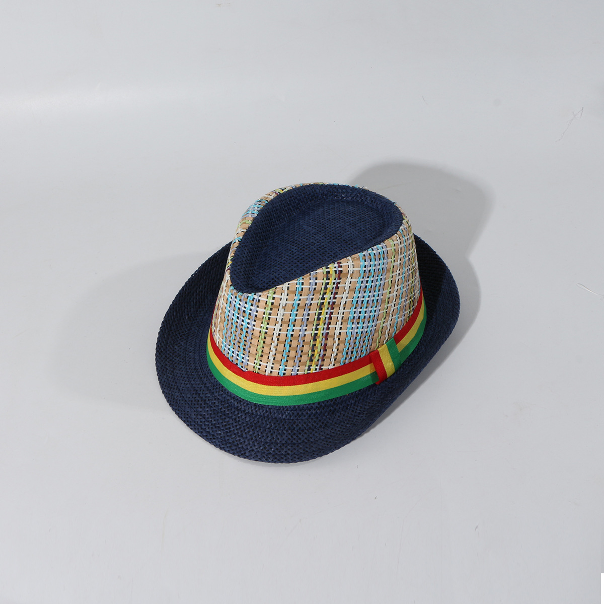 Sombrero Para Niños Verano Sol Jazz Top Hat Verano Paja Sombrero Moda Mujer Sombrero Venta Al Por Mayor Nihaojewelry display picture 17