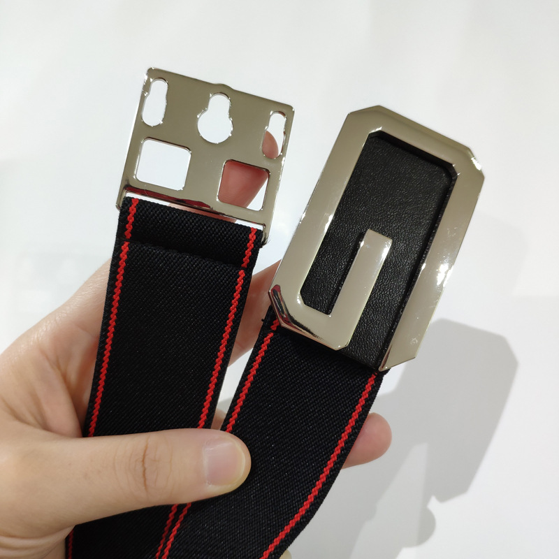 Nuevo Cinturón de los hombres y las mujeres del todo-fósforo pantalones vaqueros elásticos cinturón traje de negocios ropa formal cintura simple cinturón