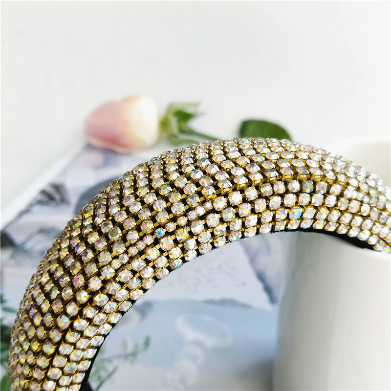 Fashion Baroque Retro Fashion Hair Accessories Jewelry Crystal Hair Band Wholesale Nihaojewelry display picture 7