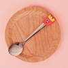 Cartoon cute children's spoon stainless steel, coffee mixing stick PVC from soft rubber, ice cream