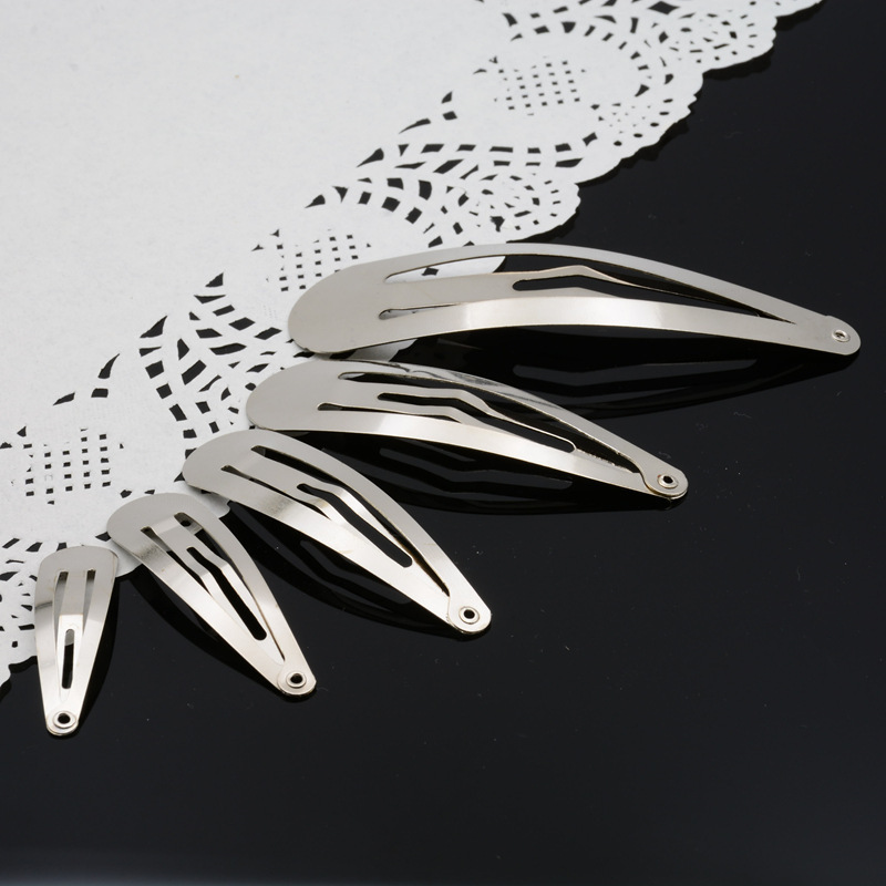 Children's Bb Clip Headdress Basic Material DIY Jewelry Accessories Bow Electrophoresis Black Water Drop Hairpin Factory Direct Sale Children's Bb Clip Headdress Basic Material DIY Jewelry Accessories Bow Electrophoresis Black Water Drop Hairpin Factory Direct Sale