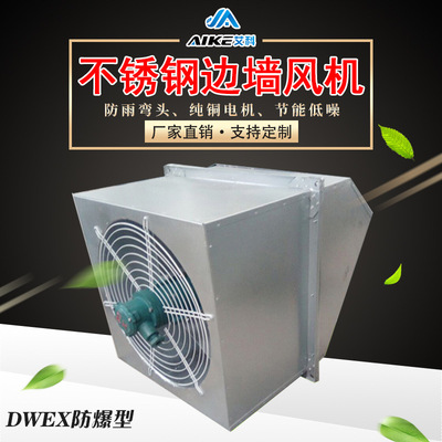廠家直銷DWEX304不鏽鋼邊牆風機 帶防蟲網罩防爆邊牆軸流風機