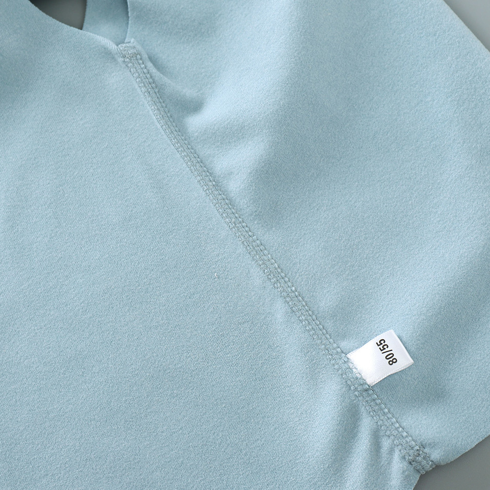 Nuevo terciopelo de los niños chaleco térmico Bebé Ropa interior sin mangas Otoño e Invierno niños y niñas entrega de una sola pieza