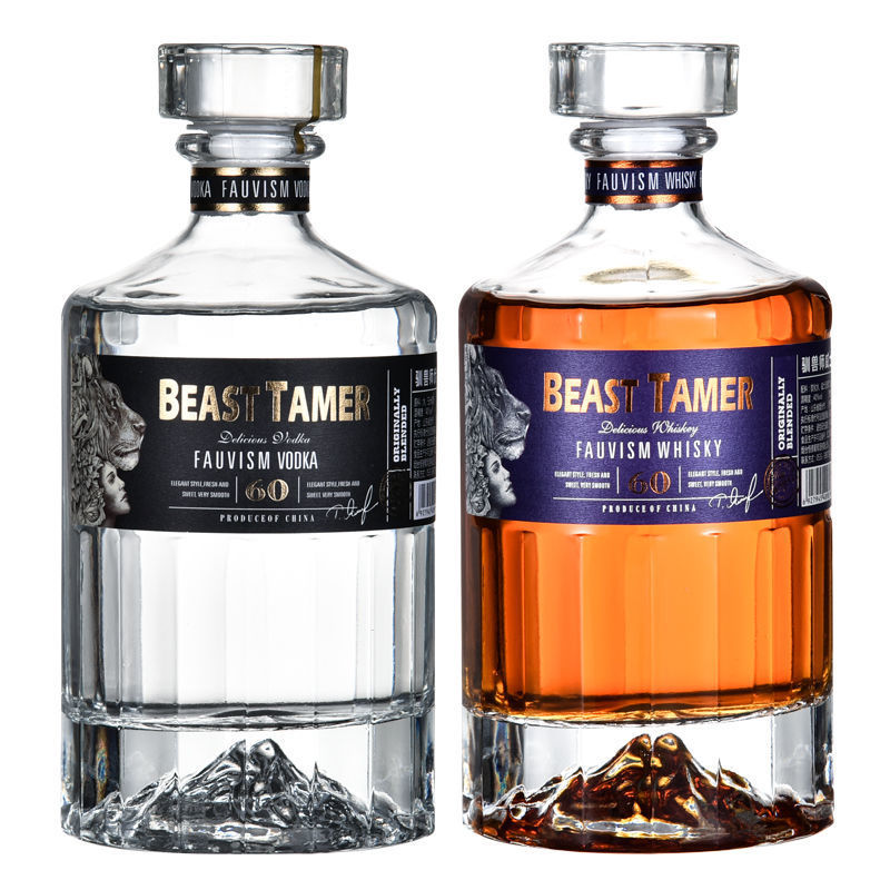 批发包邮 洋酒威士忌伏特加500Ml40度 烈酒厂家直供酒吧一件代发