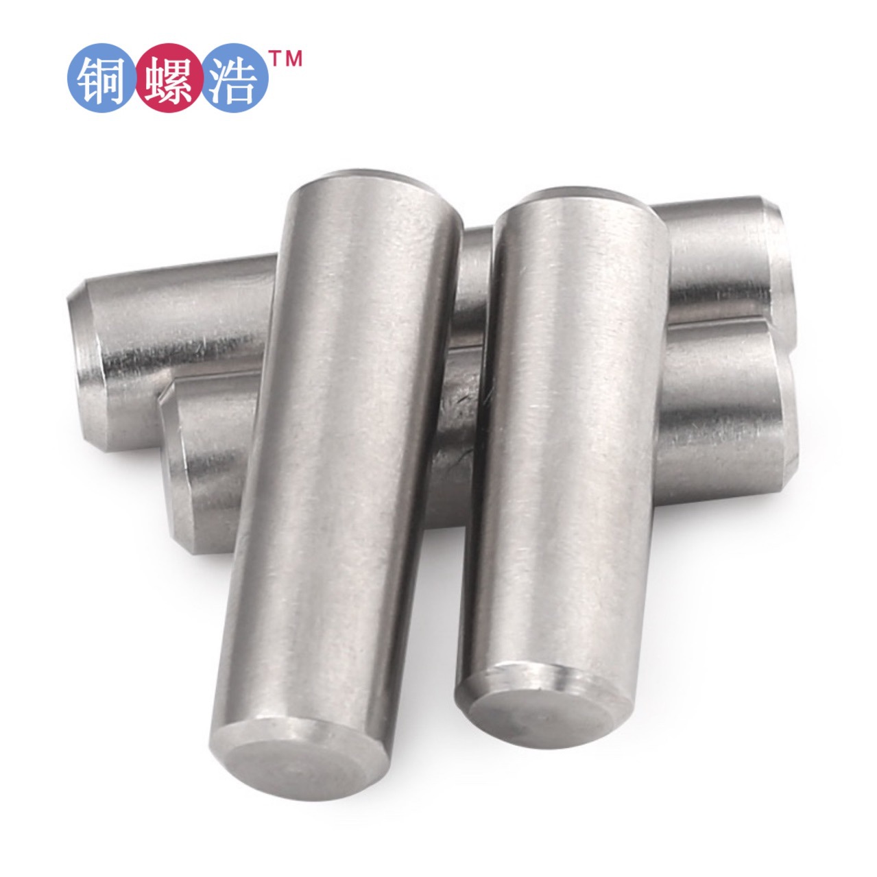 A3碳钢圆柱销 圆型铁柱子 碳钢圆棒定位销 双倒角圆柱体 元形支柱