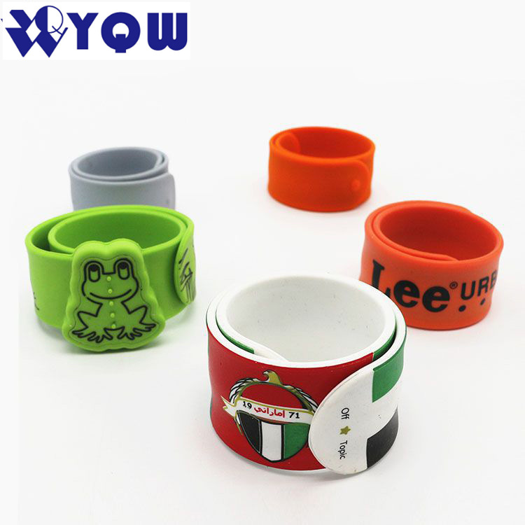 卡通个性识别腕带拍拍带RFID啪啪圈可识别高频低频芯片定制手腕带