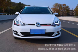 Golf 7/7.5 Модифицированная китайская сетка GTI спортивная сотовая красная линия передняя сетка golf