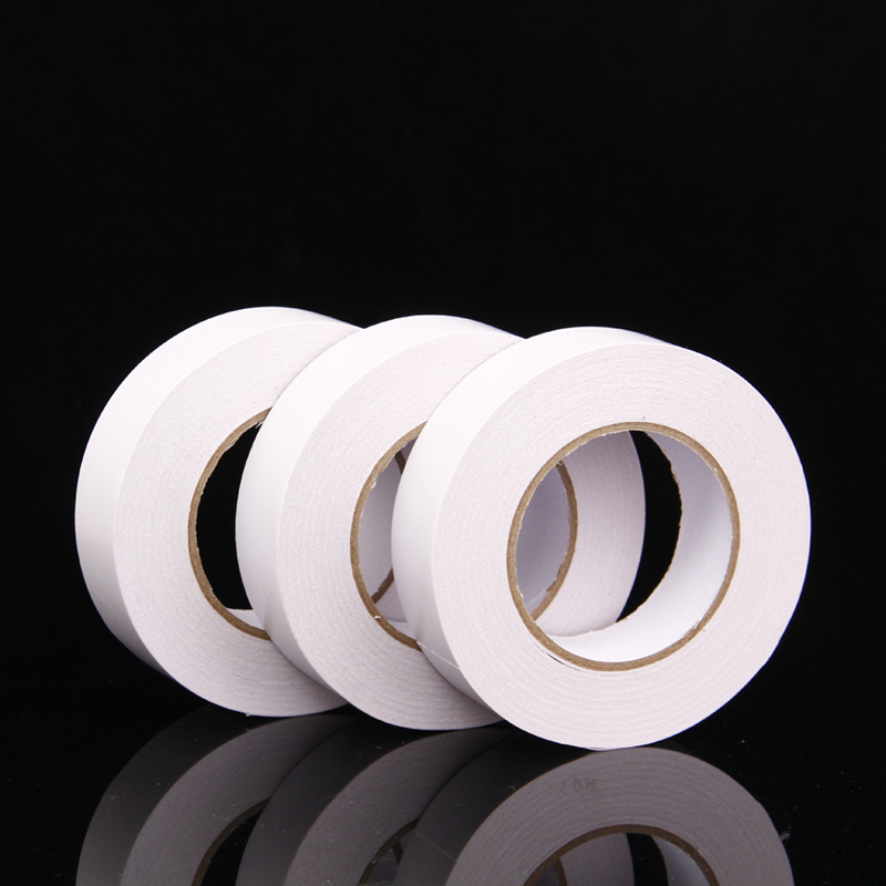 One piece On behalf of white Two-sided tape customized ultrathin transparent Hot melt adhesive Strength double faced adhesive tape to work in an office Supplies wholesale