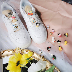 INS laces decoration Air Force 1 compatible shoe decoration DIY accessories rabbit small flower big mouth shoe flower shoe fasteners