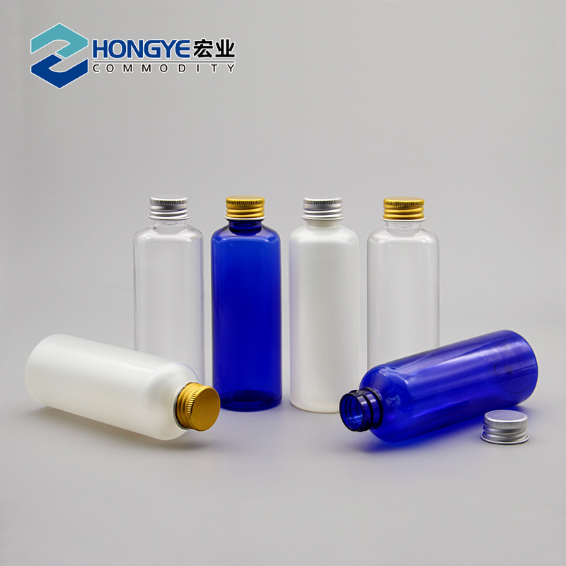 源头厂家150ML 铝盖塑料瓶 液体分装瓶 铝盖瓶乳液瓶分装瓶