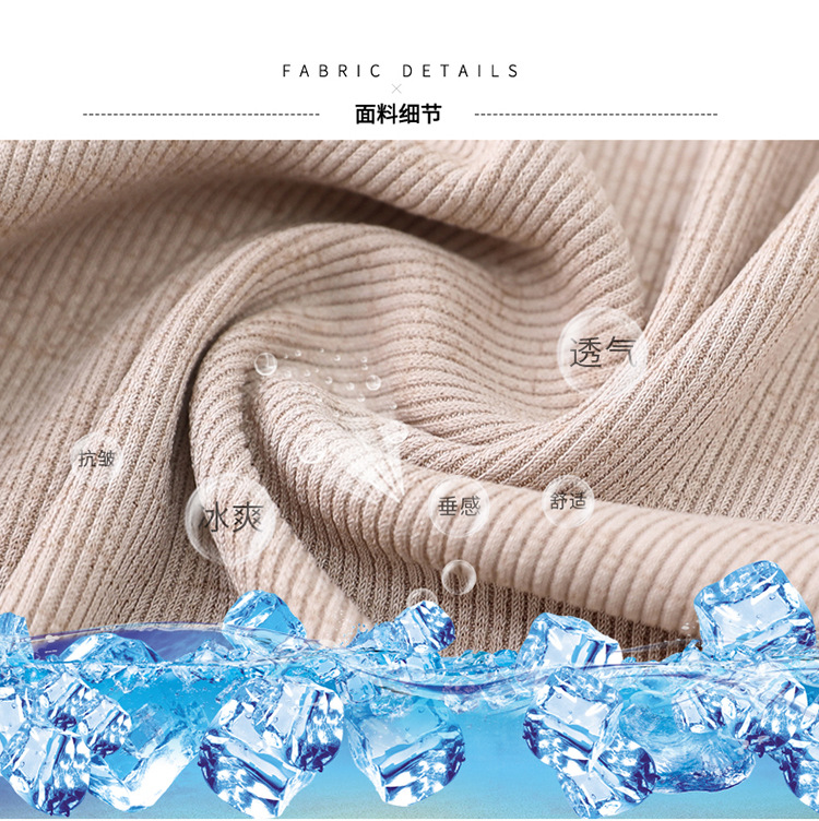 Pantalon léger femme en coton - Ref 3430172 Image 12