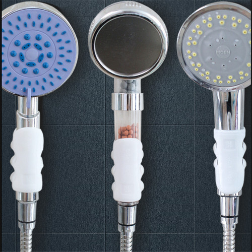 Shower bracket shower accessories water heater nozzle bathroom punch-free silicone shower suction cup fixed base rack