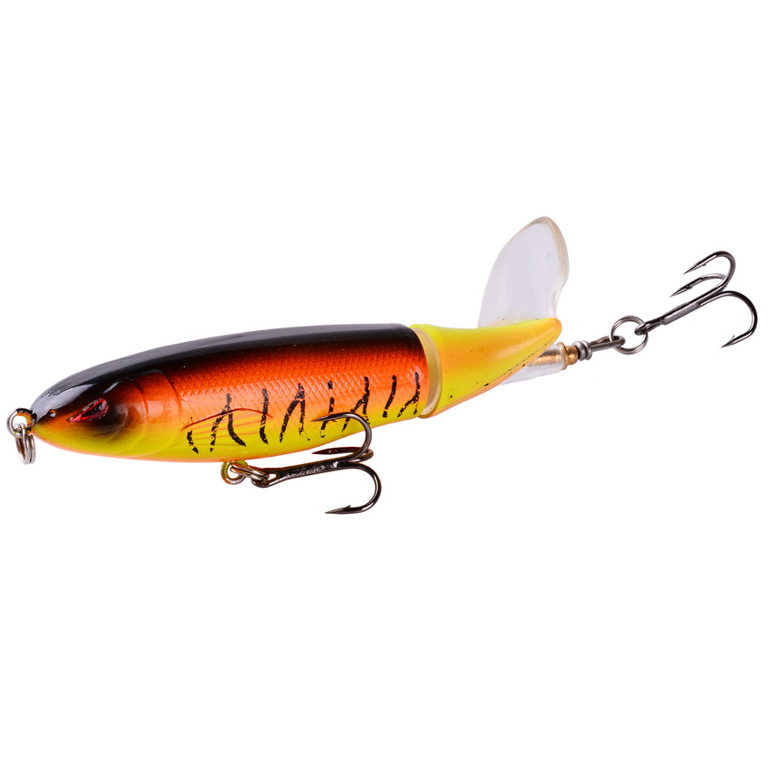 Floating Whopper Plopper Fishing Lures 6 Colors Hard Plastic Baits Bass Trout Fresh Water Fishing Lure